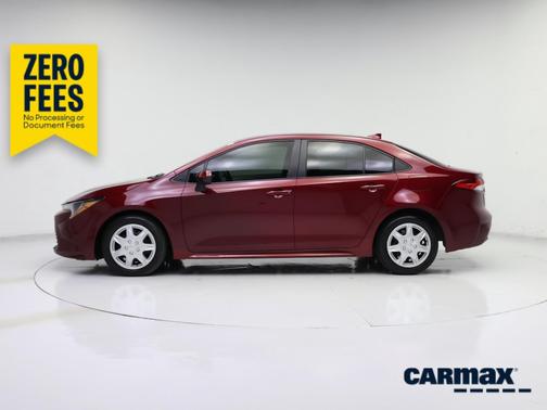 Red 2025 Toyota Corolla LE