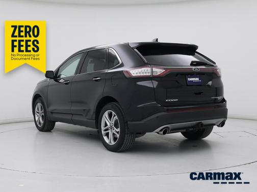 Black 2015 Ford Edge Titanium
