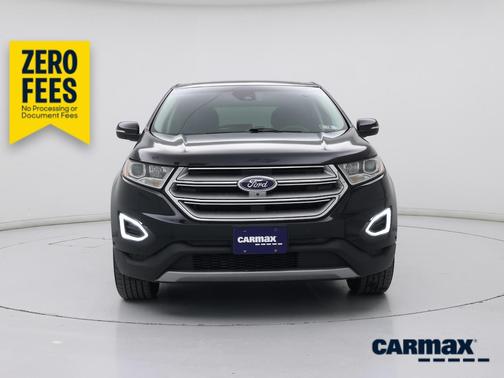Black 2015 Ford Edge Titanium