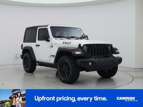 White 2022 Jeep Wrangler Willy's