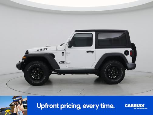 White 2022 Jeep Wrangler Willy's