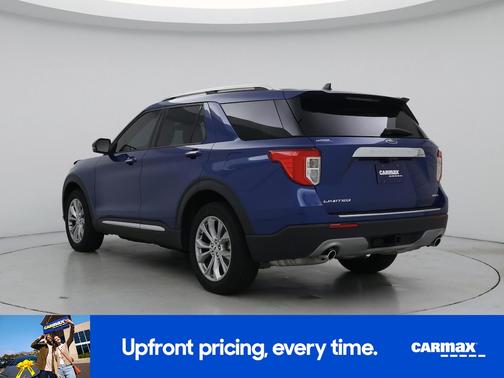 Blue 2021 Ford Explorer Limited
