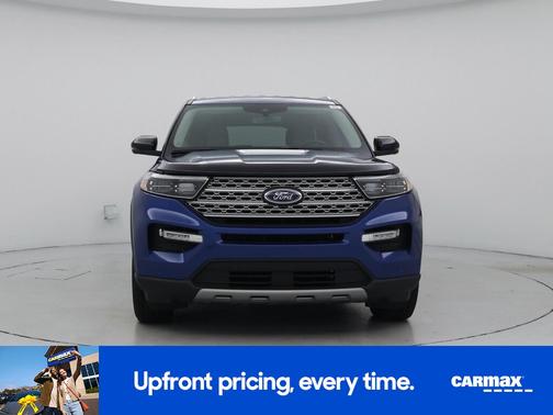 Blue 2021 Ford Explorer Limited