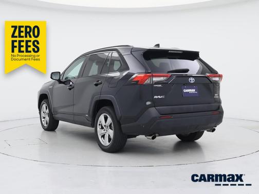 Black 2021 Toyota RAV4 Hybrid XLE Premium