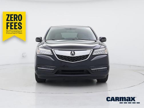 Black 2015 Acura MDX