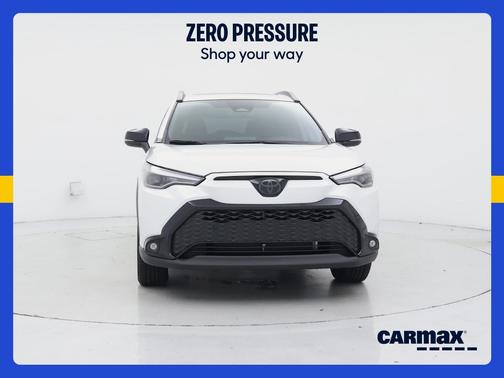 White 2025 Toyota Corolla Cross Hybrid XSE