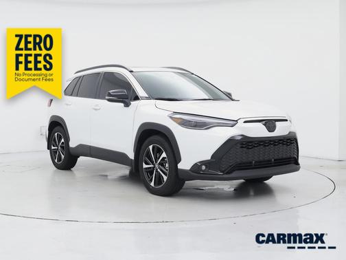 White 2025 Toyota Corolla Cross Hybrid XSE
