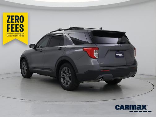 Gray 2021 Ford Explorer XLT