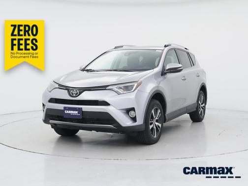 Gray 2017 Toyota RAV4 XLE