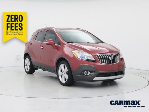 Red 2016 Buick Encore Premium