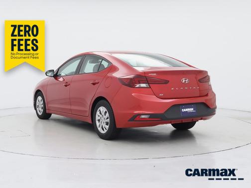 Red 2020 Hyundai ELANTRA SE