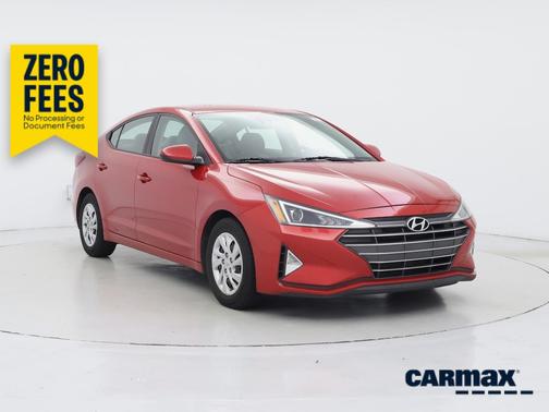 Red 2020 Hyundai ELANTRA SE