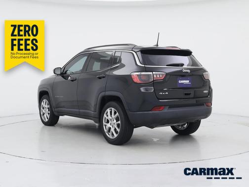 Black 2022 Jeep Compass Latitude Lux