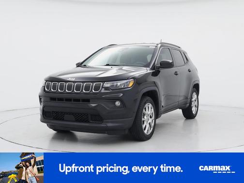 Black 2022 Jeep Compass Latitude Lux