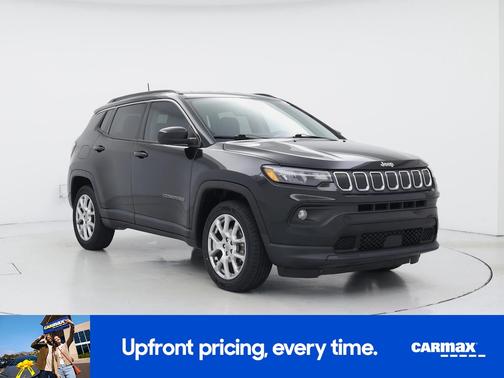 Black 2022 Jeep Compass Latitude Lux