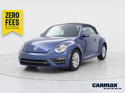 Blue 2019 Volkswagen Beetle SE