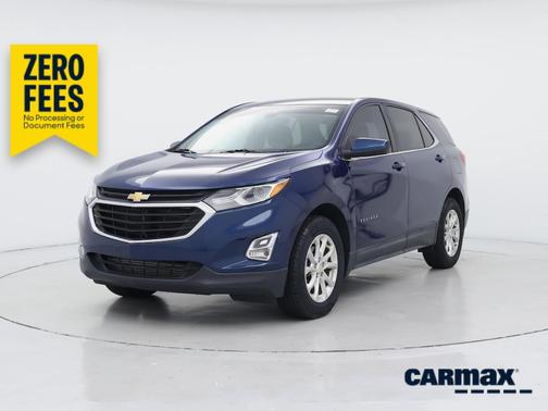 Blue 2020 Chevrolet Equinox LT