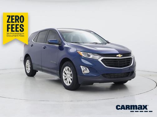 Blue 2020 Chevrolet Equinox LT