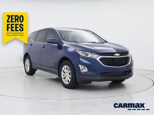 Blue 2020 Chevrolet Equinox LT