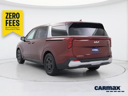 Red 2025 Kia Carnival LX