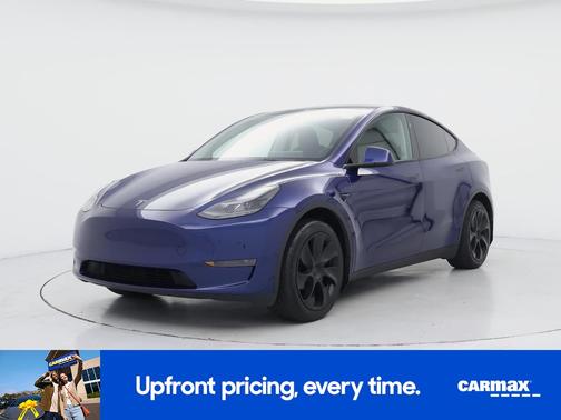Blue 2024 Tesla Model Y Long Range