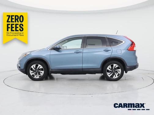 Blue 2016 Honda CR-V Touring