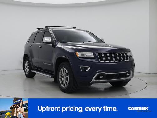 Blue 2014 Jeep Grand Cherokee Overland
