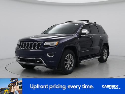 Blue 2014 Jeep Grand Cherokee Overland