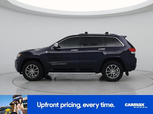 Blue 2014 Jeep Grand Cherokee Overland