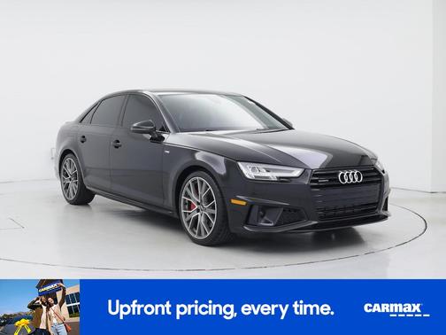 Black 2019 Audi A4 Premium Plus