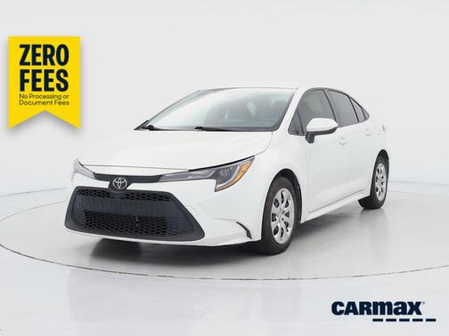White 2020 Toyota Corolla LE