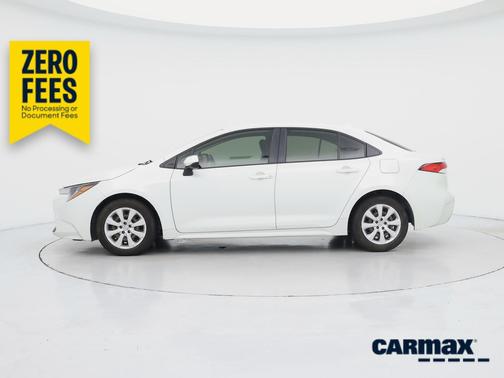 White 2020 Toyota Corolla LE