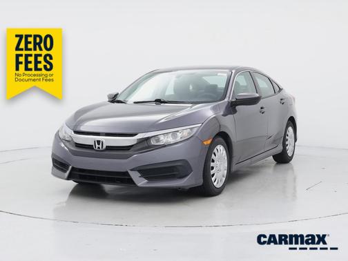 Gray 2018 Honda Civic LX