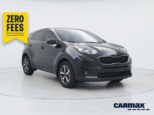 Black 2020 Kia Sportage LX
