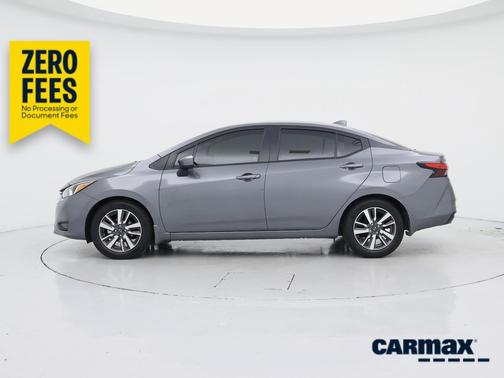 Gray 2024 Nissan Versa SV