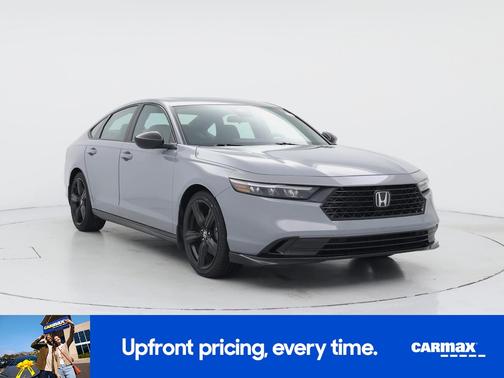 Gray 2023 Honda Accord Hybrid Sport-L