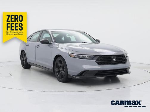 Gray 2023 Honda Accord Hybrid Sport-L