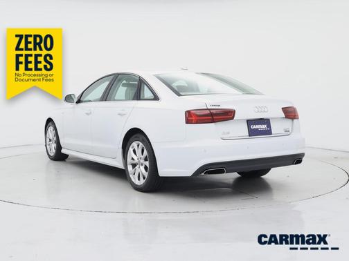 White 2017 Audi A6 Premium