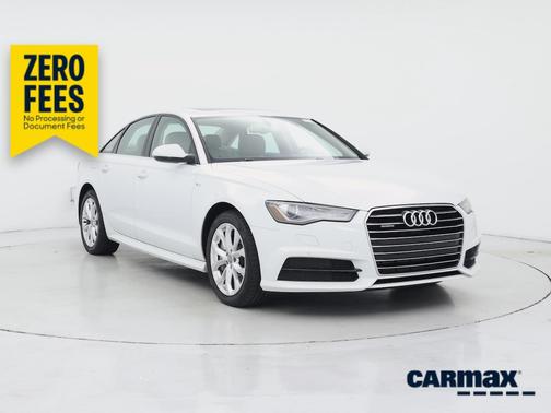 White 2017 Audi A6 Premium
