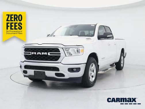 White 2022 RAM 1500 Bighorn