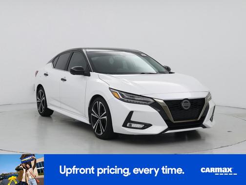 White 2020 Nissan Sentra SR