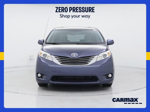 Blue 2014 Toyota Sienna XLE