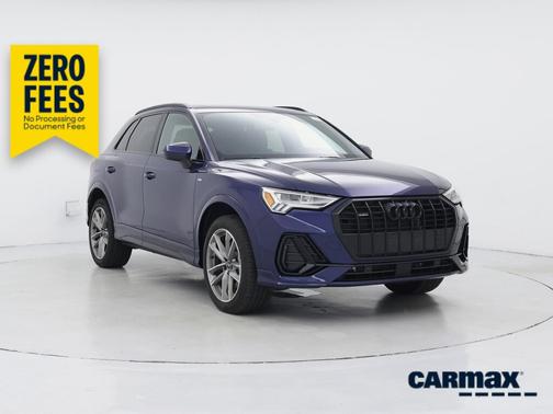 Blue 2024 Audi Q3 S-Line Premium