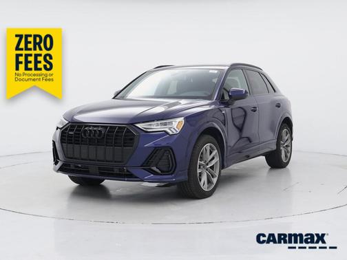 Blue 2024 Audi Q3 S-Line Premium