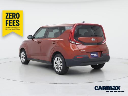 Orange 2020 Kia Soul LX