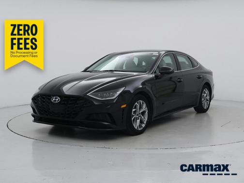 Black 2023 Hyundai SONATA SEL