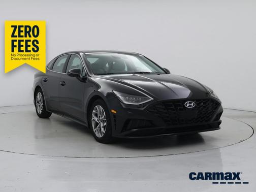 Black 2023 Hyundai SONATA SEL