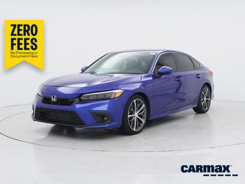 Blue 2024 Honda Civic Touring