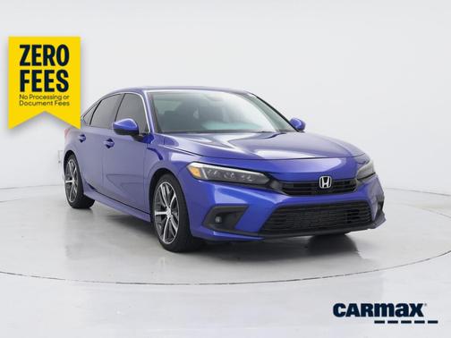 Blue 2024 Honda Civic Touring
