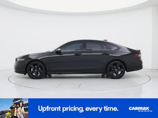 Black 2024 Honda Accord Hybrid Sport-L